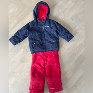 Columbia Winter jacket and snow pants